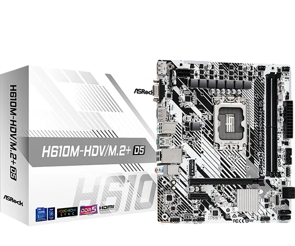 ASROCK H610MHDV/M.2+D5